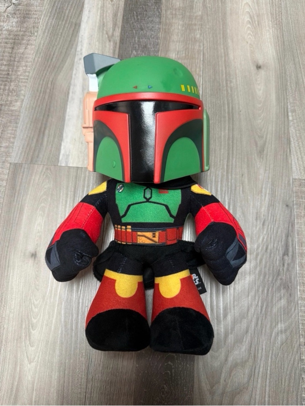 Star Wars Boba Fett Bounty Hunter 12" Plush Vinyl Head